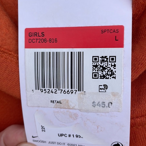 Nike NWT Sweatshirt - Picture 3 of 4